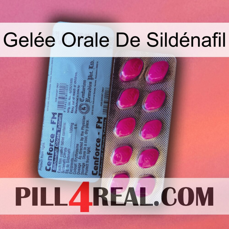 Gelée Orale De Sildénafil 35